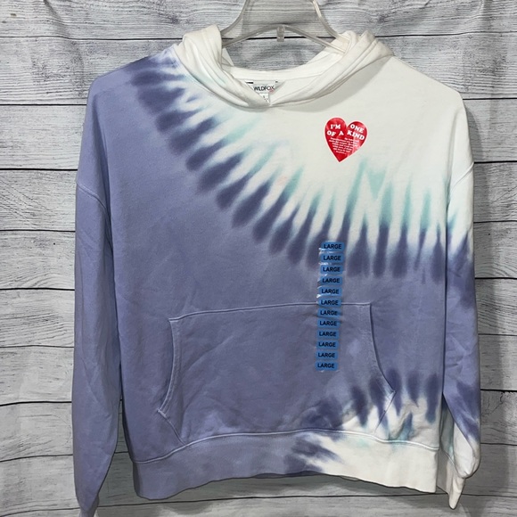 Wildfox Tops - Wildfox Tie Dye Hoodie L
